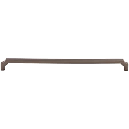 Top Knobs Davenport 12 Inch Center to Center Handle Cabinet Pull Ash Gray