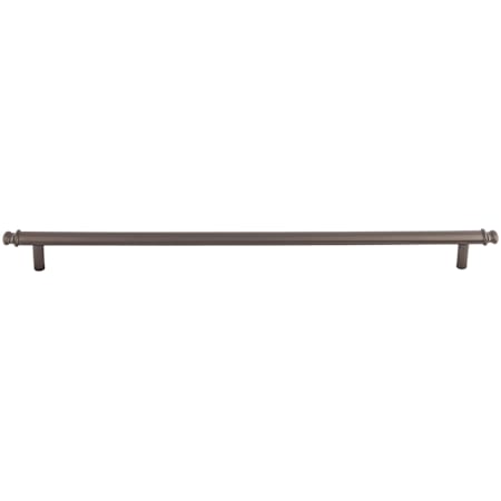 Top Knobs Julian 12 Inch Center to Center Bar Cabinet Pull Ash Gray