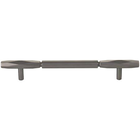 Top Knobs Kingsmill 6-5/16 Inch Center to Center Bar Cabinet Pull Ash Gray