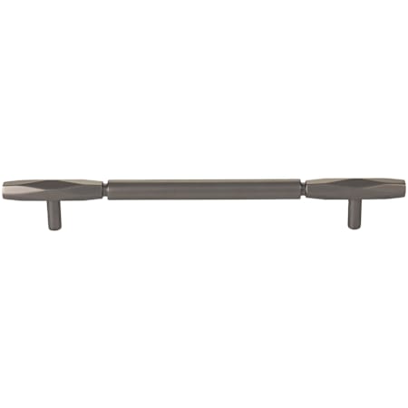 Top Knobs Kingsmill 7-9/16 Inch Center to Center Bar Cabinet Pull Ash Gray