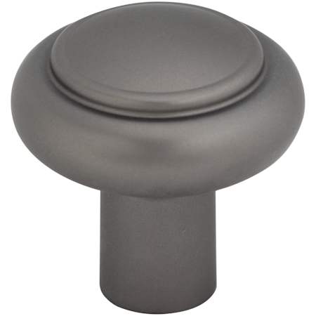 Top Knobs Clarence 1-1/4 Inch Mushroom Cabinet Knob Ash Gray