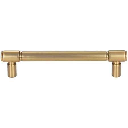 Top Knobs Clarence 5-1/16 Inch Center to Center Bar Cabinet Pull Honey Bronze