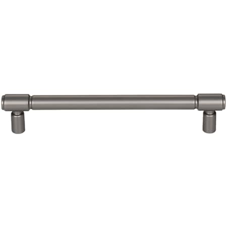 Top Knobs Clarence 6-5/16 Inch Center to Center Bar Cabinet Pull Ash Gray