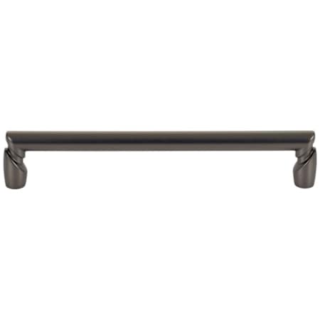Top Knobs Florham 6-5/16 Inch Center to Center Handle Cabinet Pull Ash Gray