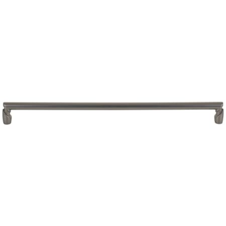 Top Knobs Florham 12 Inch Center to Center Handle Cabinet Pull Ash Gray