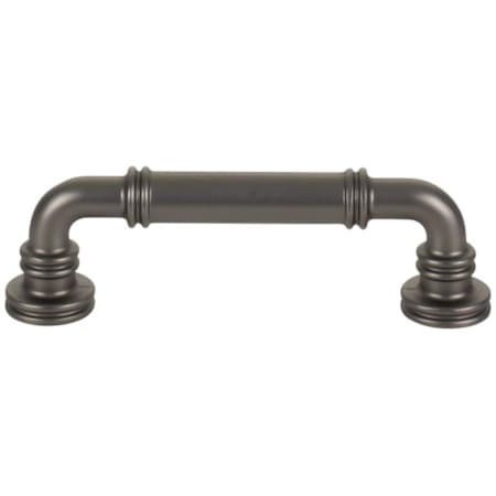 Top Knobs Cranford 3-3/4 Inch Center to Center Handle Cabinet Pull Ash Gray