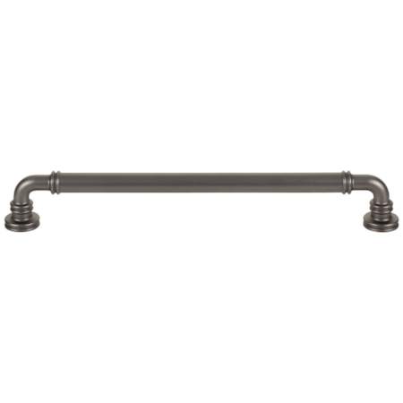 Top Knobs Cranford 8-13/16 Inch Center to Center Handle Cabinet Pull Ash Gray