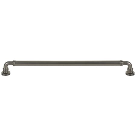 Top Knobs Cranford 12 Inch Center to Center Handle Cabinet Pull Ash Gray