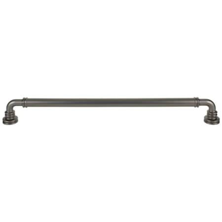 Top Knobs Cranford 18 Inch Center to Center Handle Appliance Pull Ash Gray