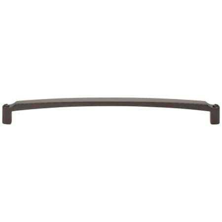 Top Knobs Haddonfield 8-13/16 Inch Center to Center Handle Cabinet Pull Ash Gray