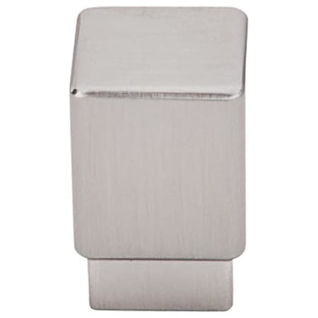 Top Knobs Tapered 3/4 Inch Square Cabinet Knob from the Sanctuary Collection Brushed Satin Nickel
