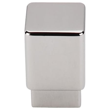 Top Knobs Tapered 3/4 Inch Square Cabinet Knob from the Sanctuary Collection Polished Nickel