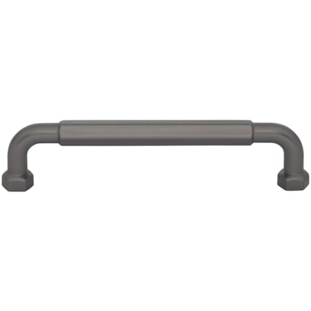 Top Knobs Dustin 5-1/16 Inch Center to Center Bar Cabinet Pull from the Coddington Collection Ash Gray