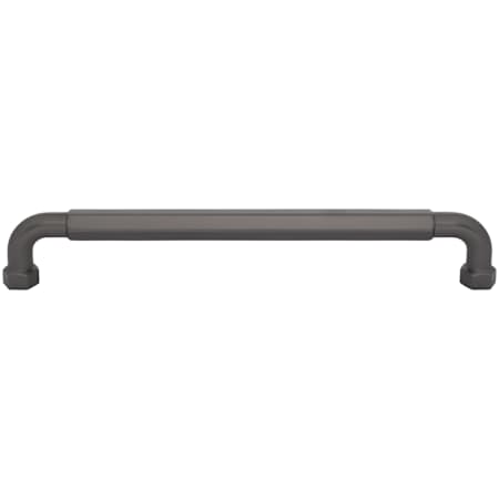 Top Knobs Dustin 12 Inch Center to Center Bar Appliance Pull from the Coddington Collection Ash Gray