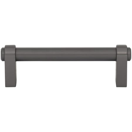 Top Knobs Lawrence 3-3/4 Inch Center to Center Bar Cabinet Pull from the Coddington Collection Ash Gray