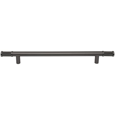 Top Knobs Burnham 12 Inch Center to Center Bar Cabinet Pull Ash Gray