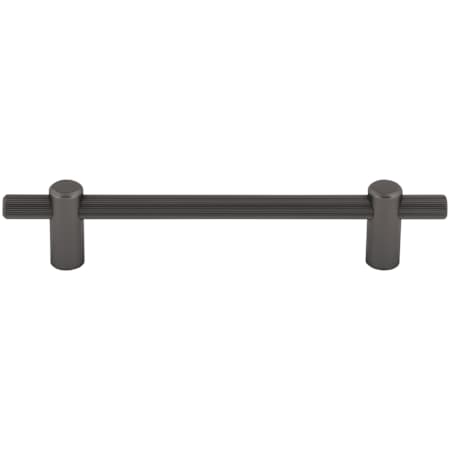 Top Knobs Dempsey 5-1/16 Inch Center to Center Bar Cabinet Pull Ash Gray
