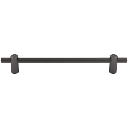 Top Knobs Dempsey 12 Inch Center to Center Bar Cabinet Pull Ash Gray