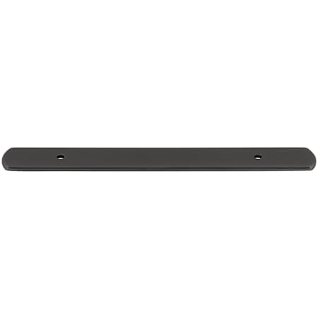 Top Knobs Wescott 5-1/16 Inch Center to Center Cabinet Pull Backplate Ash Gray