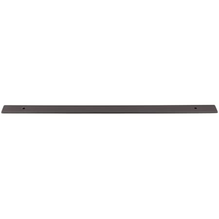Top Knobs Radcliffe 12 Inch Center to Center Cabinet Pull Backplate Ash Gray