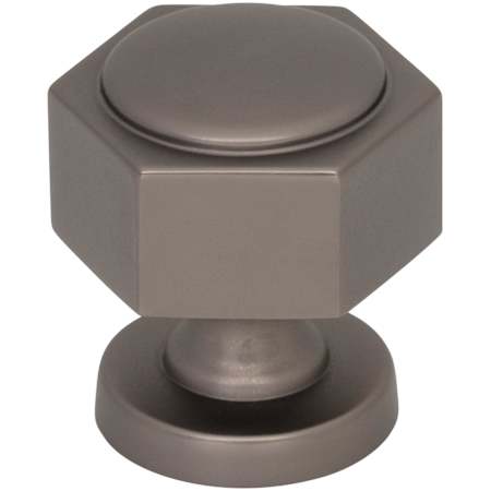 Top Knobs Stanmore 1-1/4 Inch Geometric Cabinet Knob from the Brockwell Collection Ash Gray