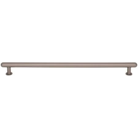Top Knobs Lambert 12 Inch Center to Center Bar Cabinet Pull from the Brockwell Collection Ash Gray