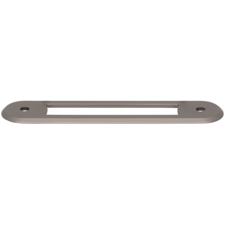 Top Knobs Brockwell 3-3/4 Inch Center to Center Cabinet Pull Backplate Ash Gray