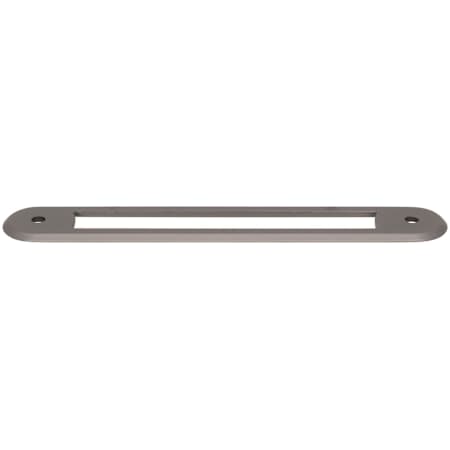 Top Knobs Brockwell 5-1/16 Inch Center to Center Cabinet Pull Backplate Ash Gray