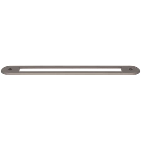 Top Knobs Brockwell 6-5/16 Inch Center to Center Cabinet Pull Backplate Ash Gray