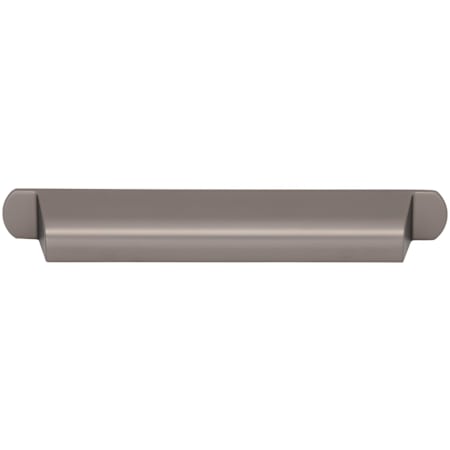 Top Knobs Cressing 6-5/16 Inch Center to Center Cup Cabinet Pull from the Brockwell Collection Ash Gray
