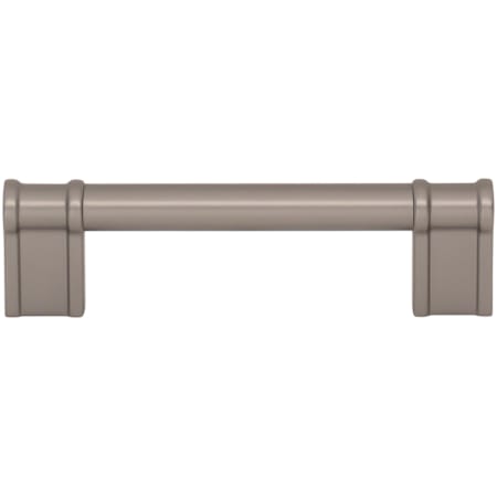 Top Knobs Newburn 3-3/4 Inch Center to Center Handle Cabinet Pull from the Brockwell Collection Ash Gray