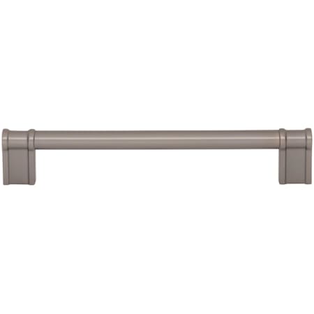 Top Knobs Newburn 6-5/16 Inch Center to Center Handle Cabinet Pull from the Brockwell Collection Ash Gray