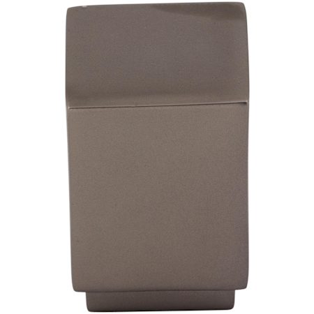 Top Knobs Sanctuary 3/4 Inch Square Cabinet Knob Ash Gray