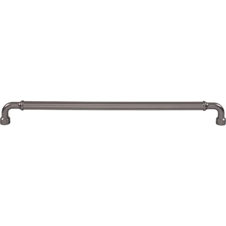 Top Knobs Pemberton 12 Inch Center to Center Handle Cabinet Pull Ash Gray