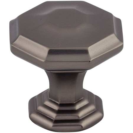 Top Knobs Chalet 1-1/8 Inch Geometric Cabinet Knob from the Chareau Collection Ash Gray