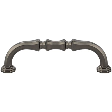 Top Knobs Chalet 3-3/4 Inch Center to Center Handle Cabinet Pull from the Chareau Collection Ash Gray