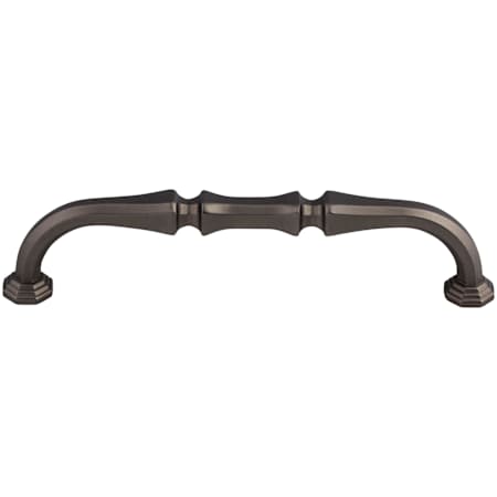 Top Knobs Chalet 5 Inch Center to Center Handle Cabinet Pull from the Chareau Collection Ash Gray