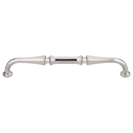Top Knobs Chalet 7 Inch Center to Center Handle Cabinet Pull from the Chareau Series - 25 Pack Brushed Satin Nickel