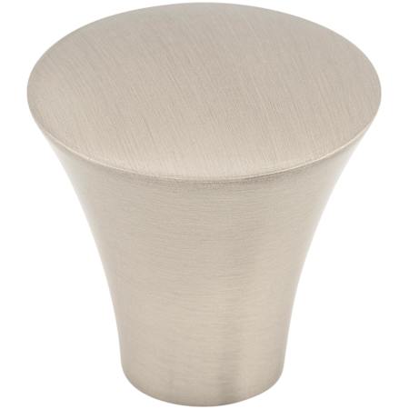 Top Knobs Shrewsbury 1-1/8 Inch Conical Cabinet Knob from the Chareau Collection Brushed Satin Nickel