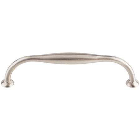 Top Knobs Shrewsbury 5-1/16 Inch Center to Center Handle Cabinet Pull from the Chareau Collection Brushed Satin Nickel
