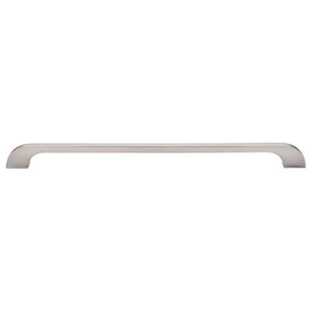 Top Knobs Neo 12 Inch Center to Center Handle Cabinet Pull from the Sanctuary Series - 10 Pack Brushed Satin Nickel