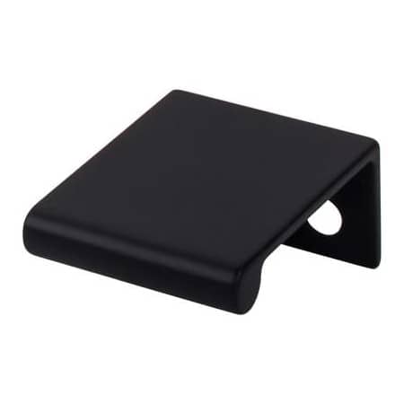 Top Knobs Europa 5/8 Inch Center to Center Finger Cabinet Pull from the Mercer Series - 10 Pack Black