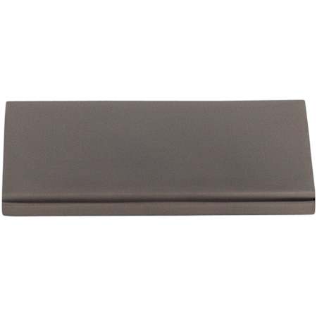 Top Knobs Europa 2 Inch Center to Center Finger Cabinet Pull from the Mercer Series Ash Gray