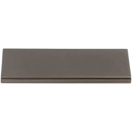 Top Knobs Europa 3 Inch Center to Center Finger Cabinet Pull from the Mercer Series Ash Gray