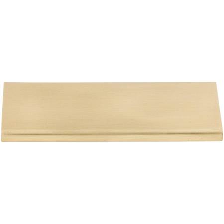 Top Knobs Europa 3 Inch Center to Center Finger Cabinet Pull from the Mercer Series Honey Bronze