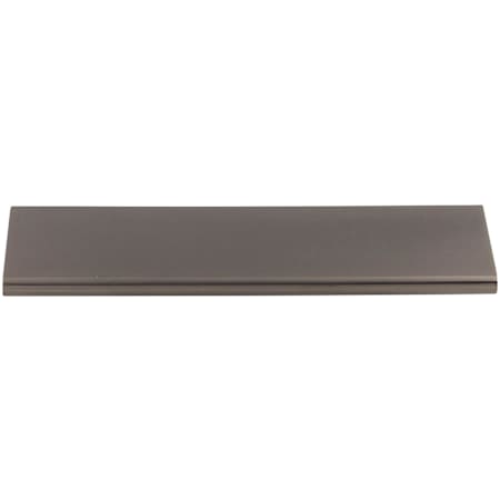 Top Knobs Europa 5 Inch Center to Center Finger Cabinet Pull from the Mercer Series Ash Gray