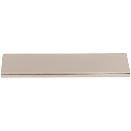 Top Knobs Europa 5 Inch Center to Center Finger Cabinet Pull from the Mercer Series Polished Nickel