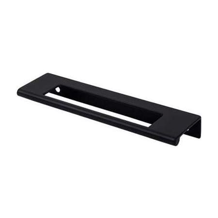 Top Knobs Europa 5 Inch (128 mm) Center to Center Finger Cabinet Pull from the Mercer Series - 10 Pack Black