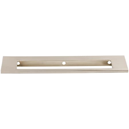 Top Knobs Europa 6 Inch Center to Center Finger Cabinet Pull from the Mercer Series Brushed Satin Nickel