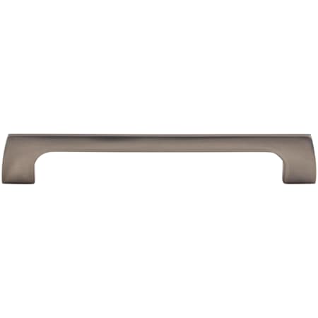 Top Knobs Holland 6-5/16 Inch Center to Center Handle Cabinet Pull from the Mercer Series Ash Gray